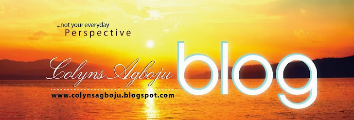Welcome to Colyns Agboju Blog