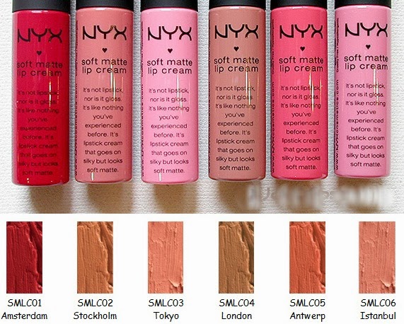 BEST SELLER : NYX SOFT MATTE LIP CREAM