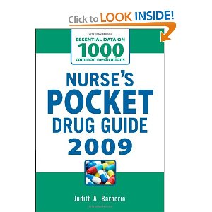 Nurse's Pocket Drug Guide 2009