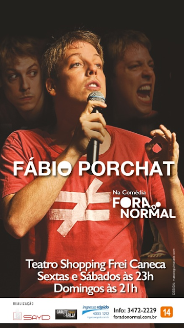 Fora do Normal com Fábio Porchat: eu vi (divulgação) Fora do Normal com Fábio Porchat: eu vi (divulgação)
