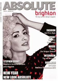 Absolute Brighton 95 - January 2013 | TRUE PDF | Bimestrale | Tempo Libero | Moda | Cosmetica | Attualità
Through lively editorials and ground–breaking imagery, Absolute Brighton tells the story of one of the most recognised city's in the UK for its outstanding life, businesses, famous visitors, shopping and international cuisine. Our striking front covers also insure that the magazine receives a long shelf life with readers being proud to have it on coffee tables etc, thus giving our clients adverts longer exposure as oppose to being a flick through publication disposed of quickly.
