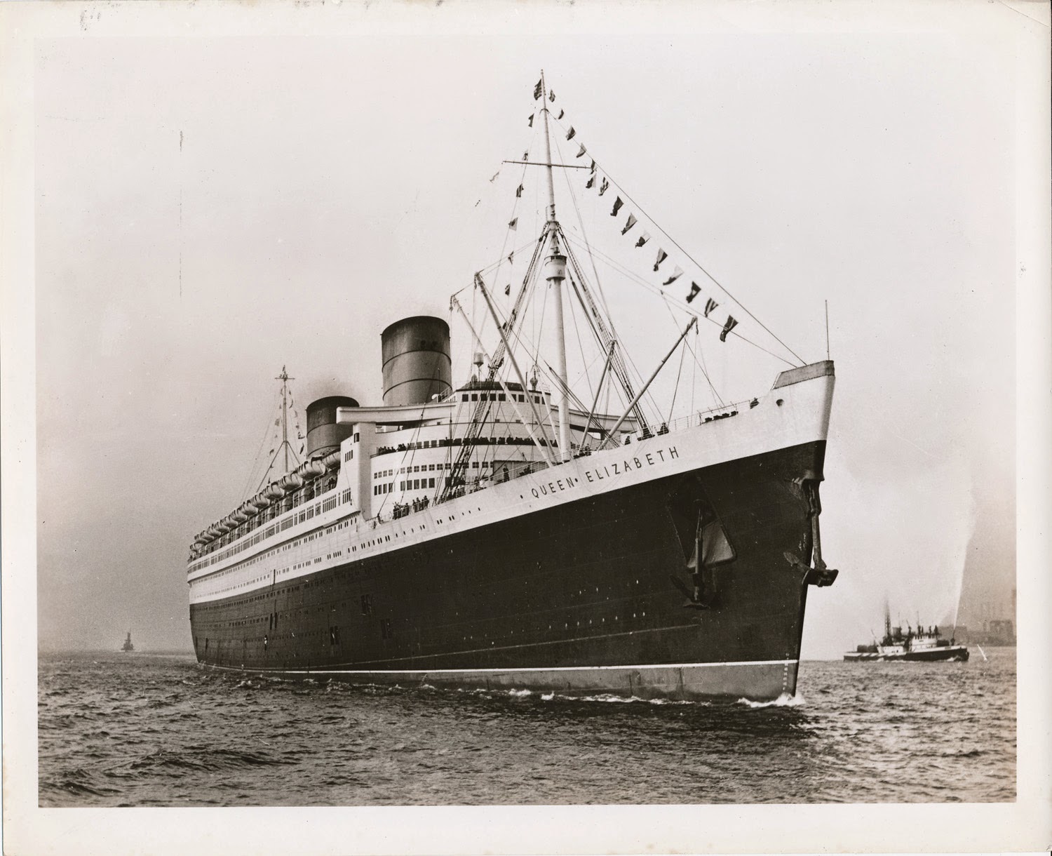 Transatlantic Era R.M.S. Queen Elizabeth...la Prima!