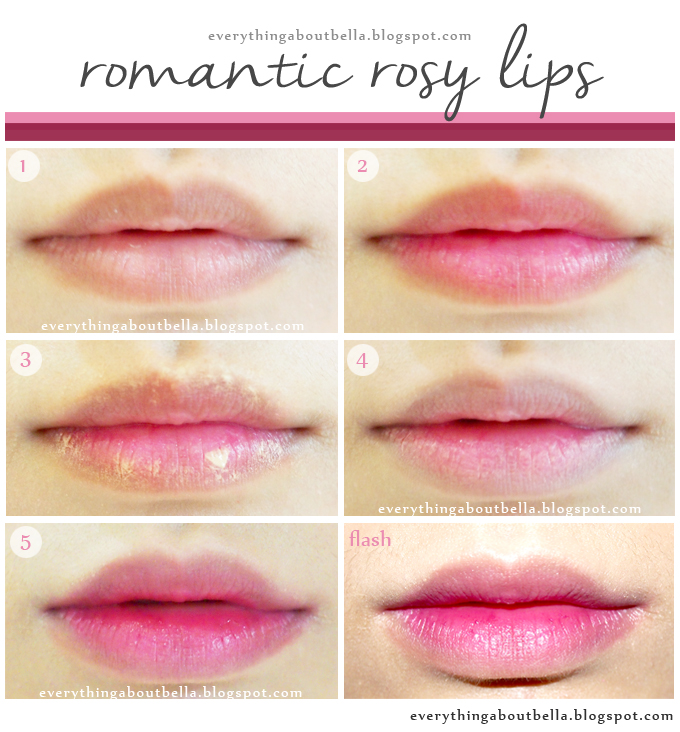 Romantic Rosy Gradient Lips Tutorial Everything About Bella