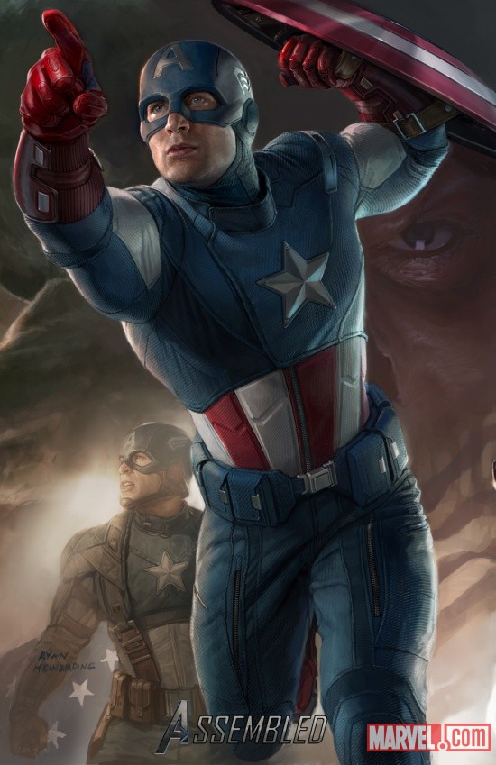 San+Diego+Comic-Con+2011+The+Avengers+Concept+Art+Avengers+Assembled+Character+Movie+Posters+Banner+-+Chris+Evans+as+Captain+America.jpg