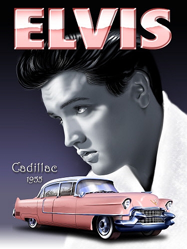 Transpress Nz Scale Model Of Elvis S Pink Cadillac Now
