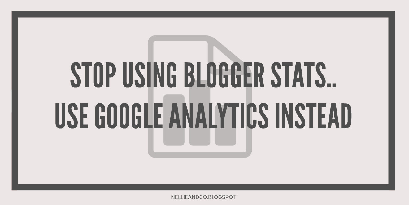 Blogger Stat vs Google Analytics | When it comes to keeping track of your statistics, do stop using Blogspot stats. They're fraught with spam, bot views and more, use Google Analytics instead my friend!
