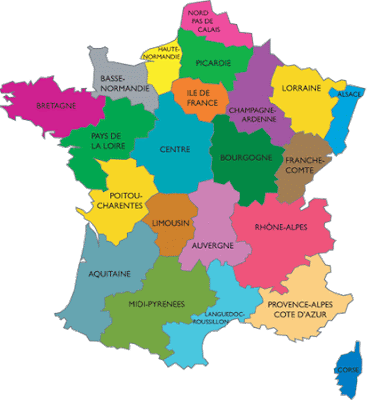 Ranskan Kartta Alue