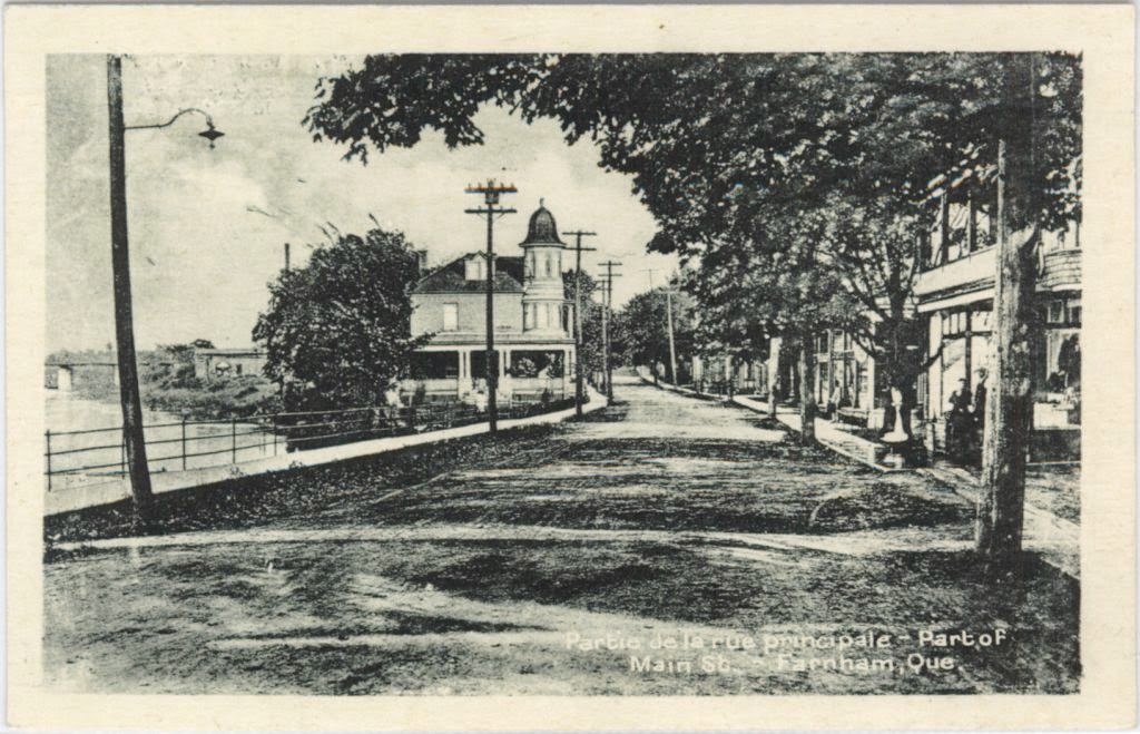 Missisquoi Genealogy Farnham old postcards