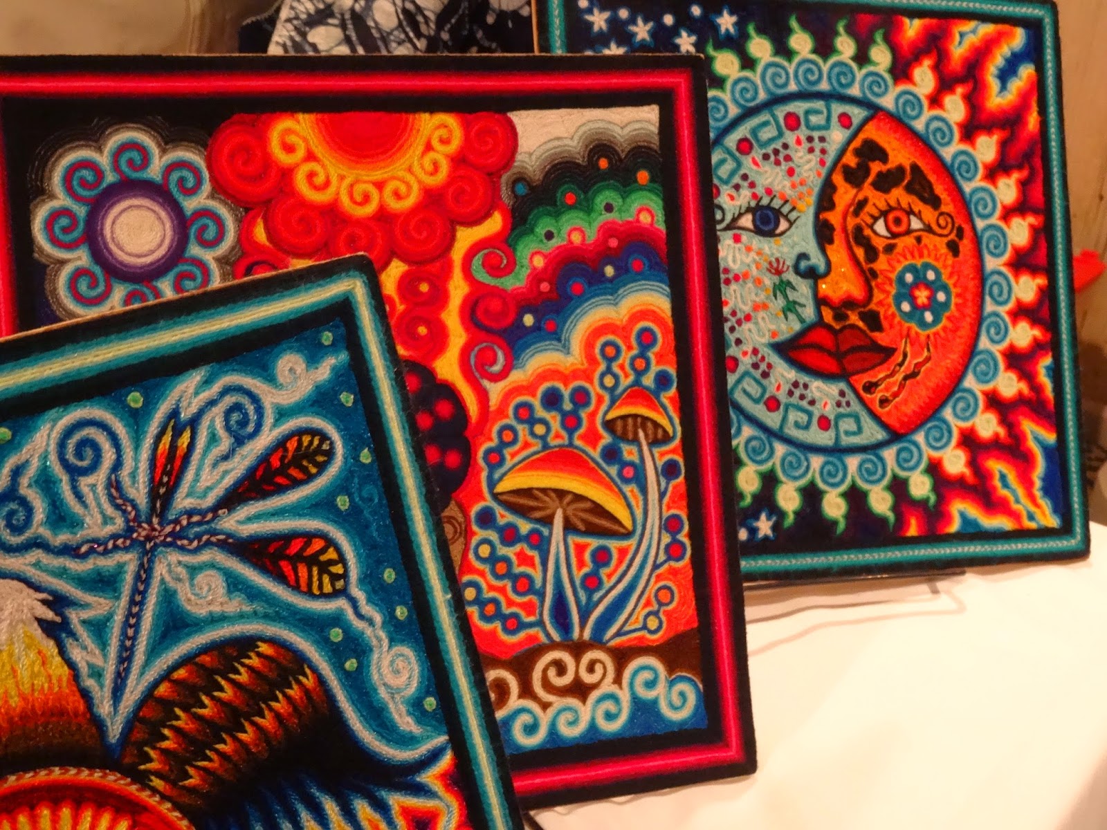 Design Yarn Art theres a dragon in my art room yarn painting huichol style for kids kids