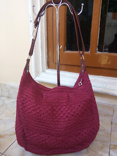 Tas Rajut Hobo Tas Rajut, Tas Rajut Hobo, Tas Wanita, Tas Cantik