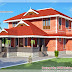 Kerala Style House Architecture - 2000 Sq. Ft