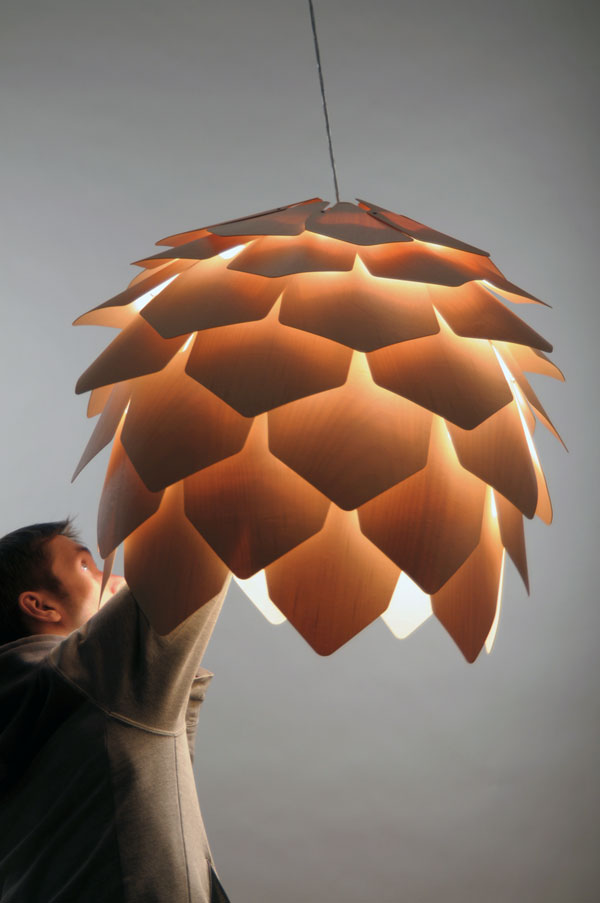 Architecture And Design Pine Cone Pendant Chandelier Pine Cone Pendant Chandelier
