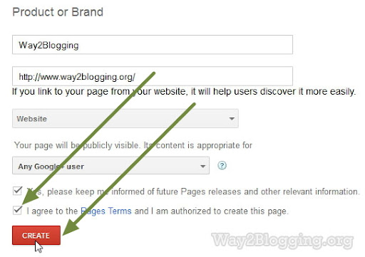 Πώς να δημιουργήσετε το Google + (συν) Fan Page για το blog σας