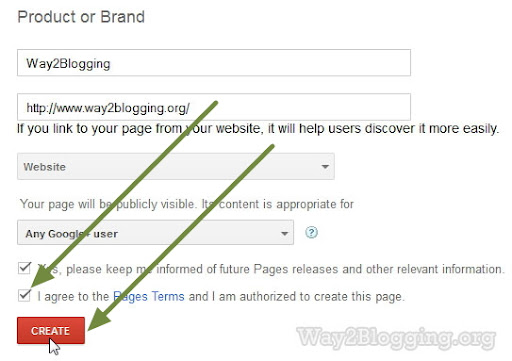How to Create Google+ (Plus) Fan Page for Your Blog