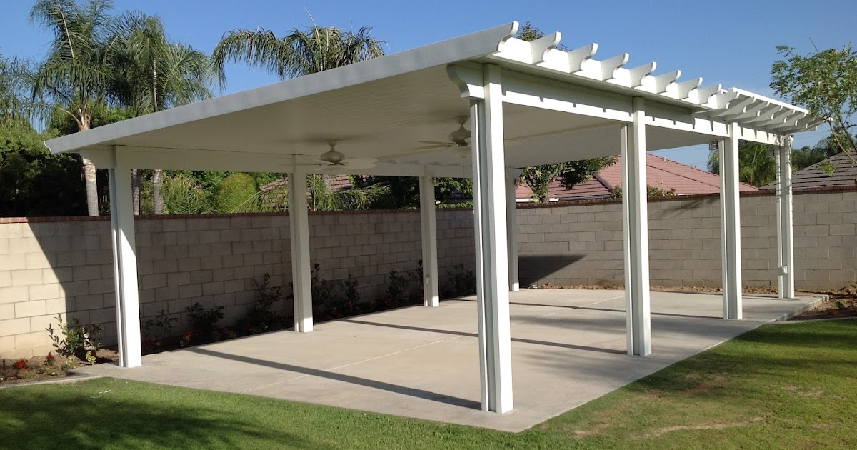Lapham Construction Stand Alone Patio Cover With Ceiling