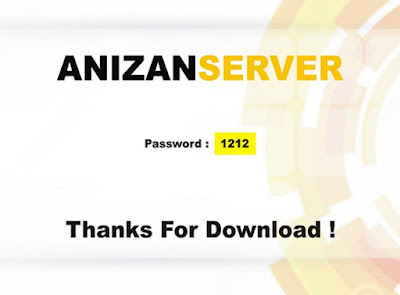 langkah 7 Memperoleh Password Anizan Server