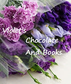 Violets chocolate and books