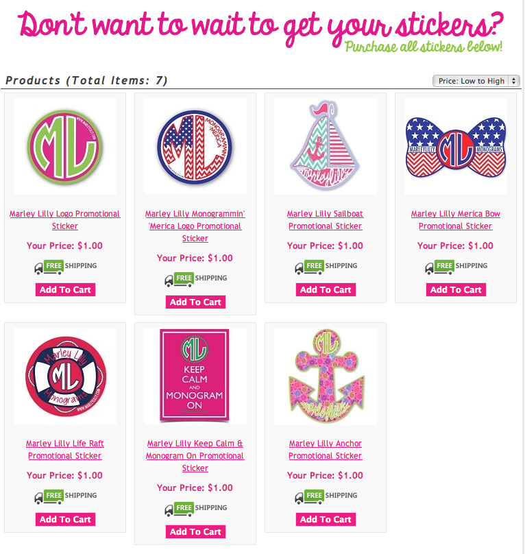 Marley lilly coupon code