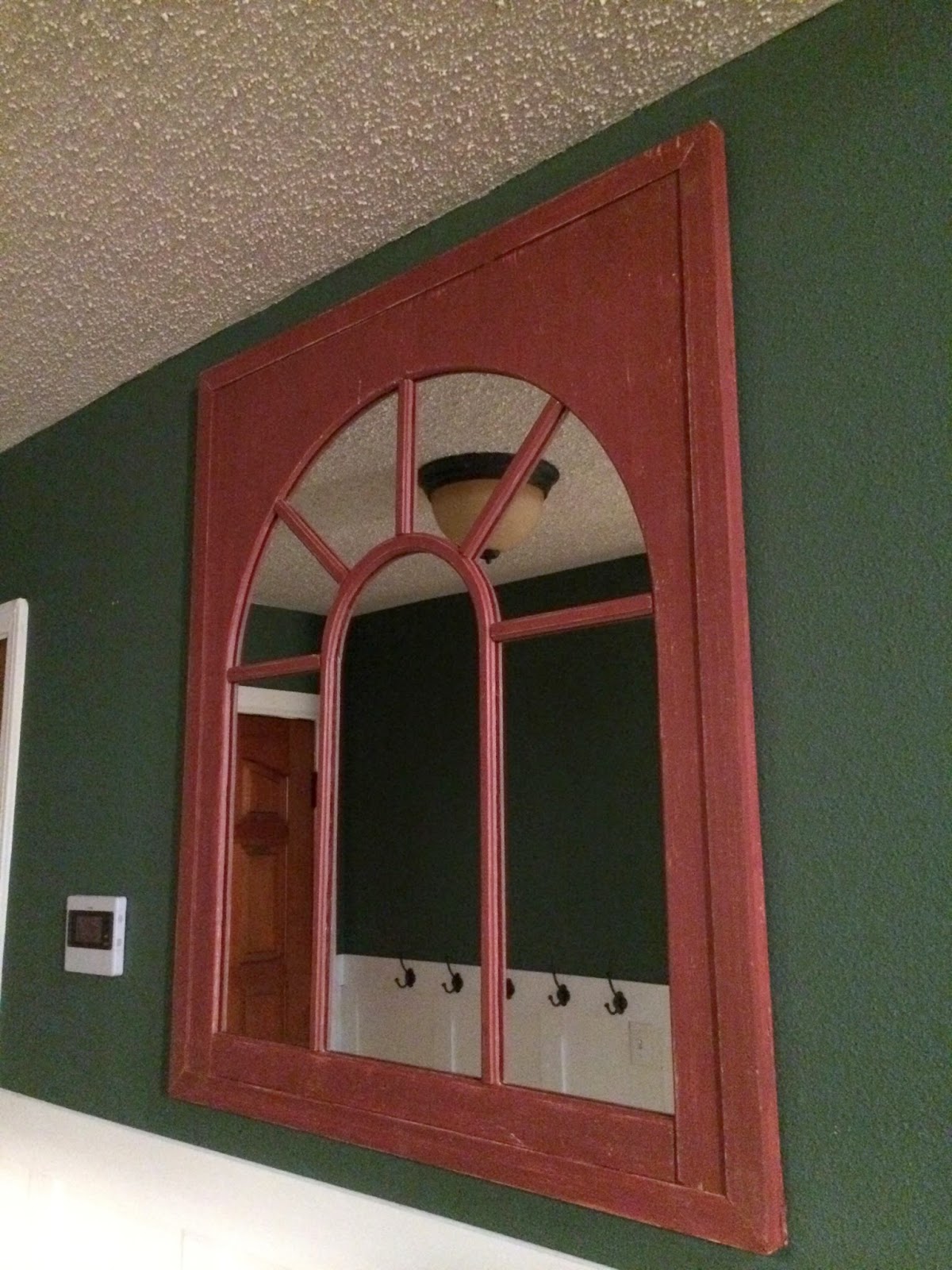 Wilker Do's DIY Window Pane Mirror