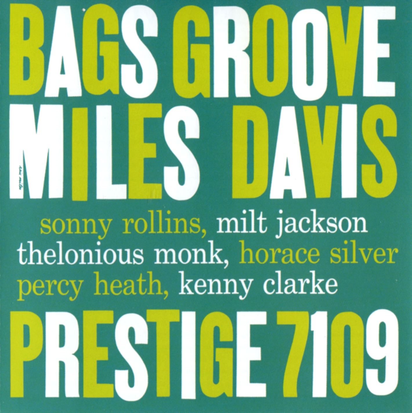 com a boca no trombone Miles Davis Bags' Groove (1954)