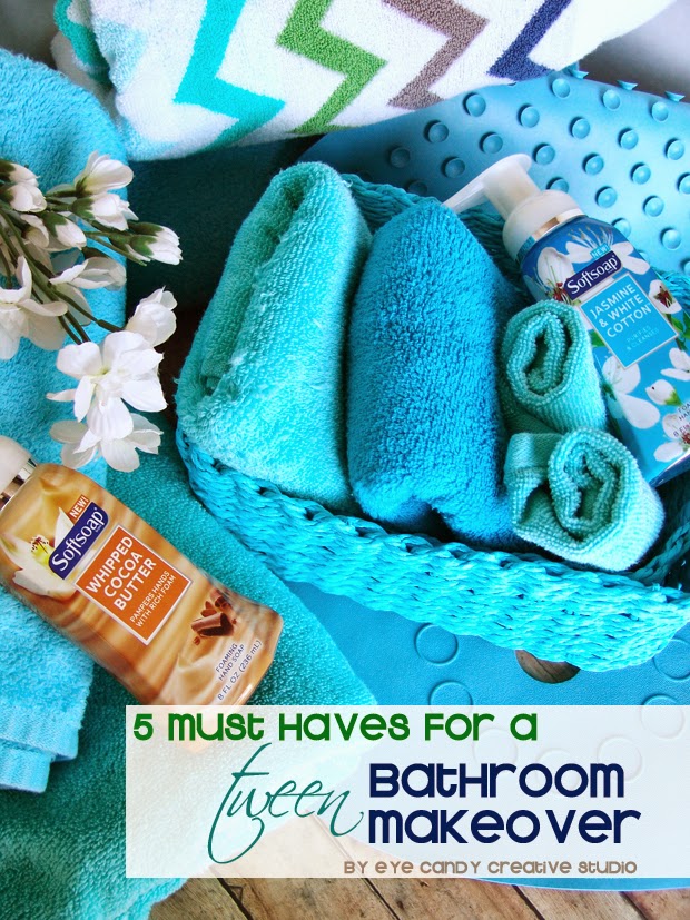 Eye Candy Creative Studio HOME 5 Must Haves for a Tween Bathroom