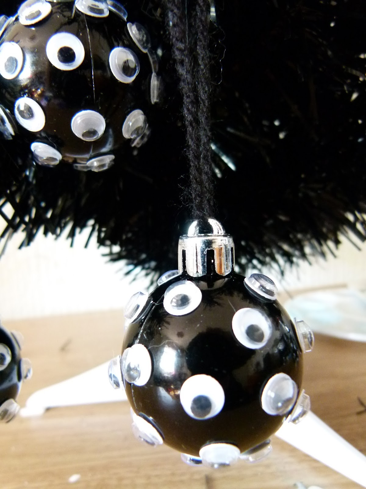 Got my eye on you Halloween decorations using googly eyes Life in a