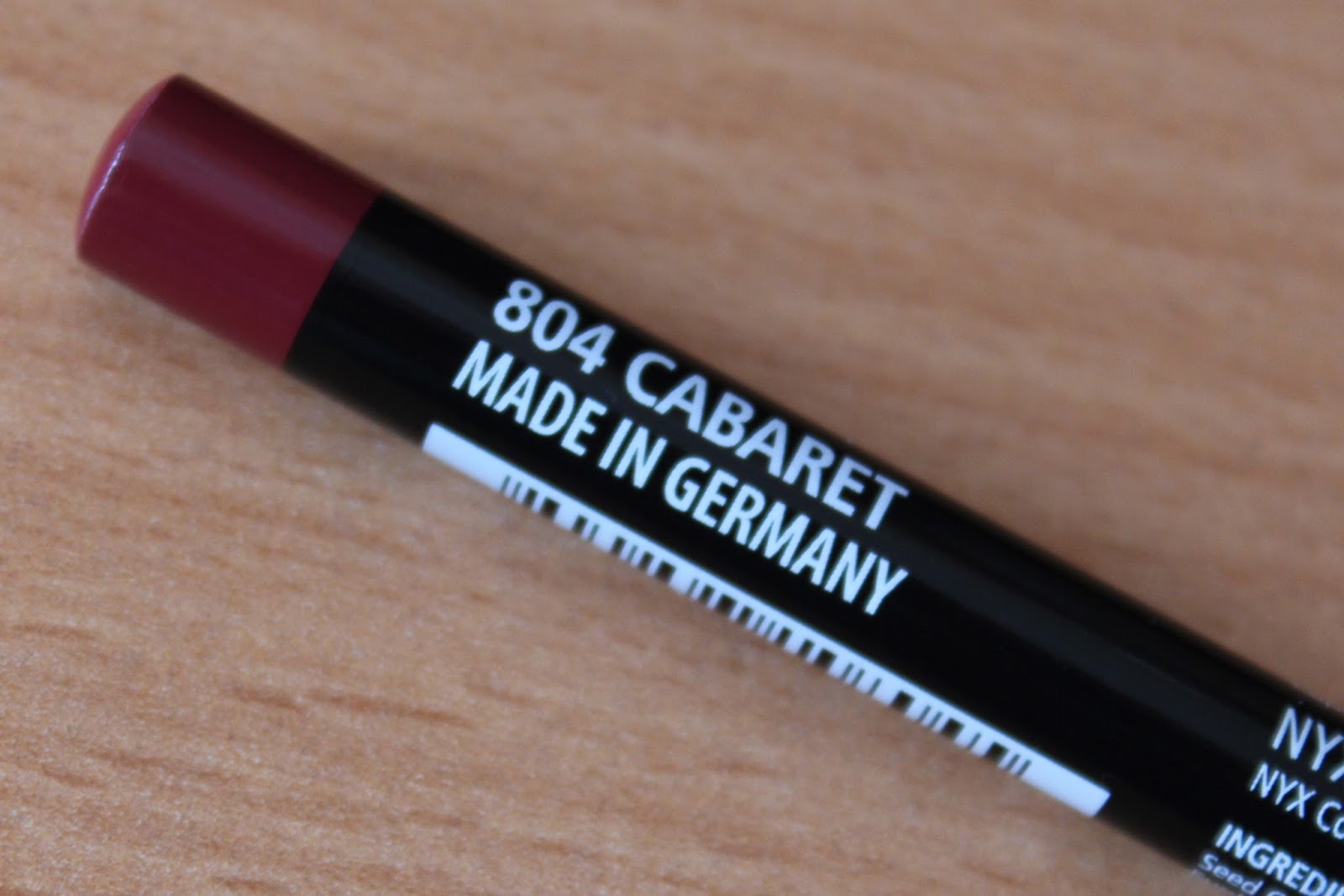 NYX Matte lipstick Merlot & Lipliner pencil Cabaret MAKEUP ARENA