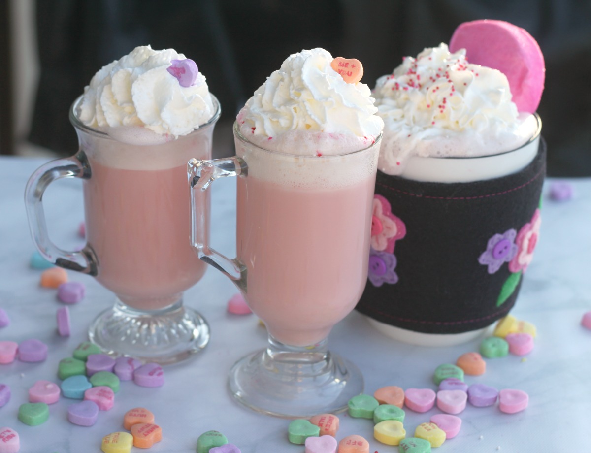 Crazy for Cookies and more Pink Hot Chocolate