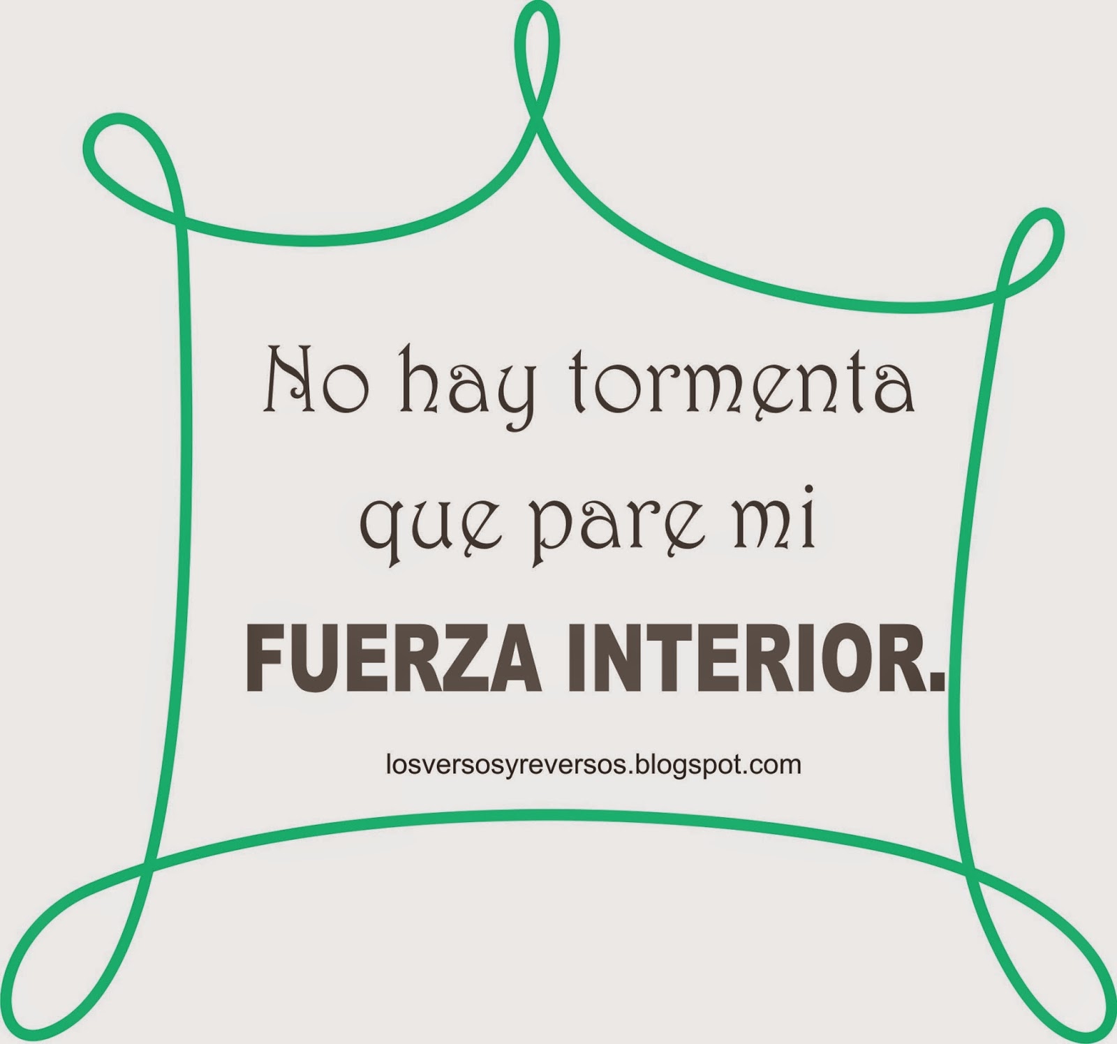 No hay tormenta... Los Versos y Reversos