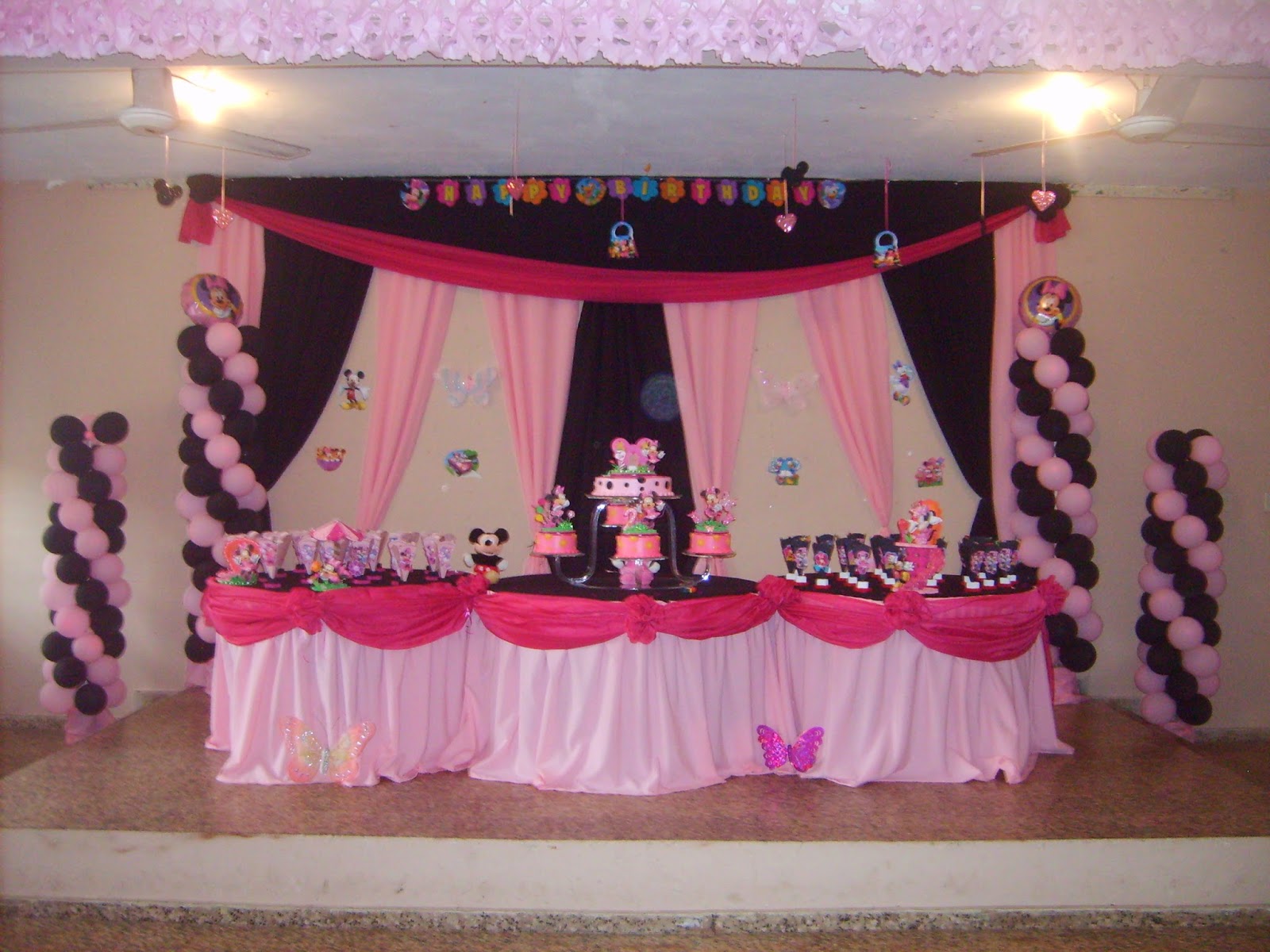 Decoracion Minnie Fucsia ~ MuyAmeno com Fiestas Infantiles Decoradas con Minnie Mouse, parte 2 Decoracion Minnie Fucsia ~ MuyAmeno com Fiestas Infantiles Decoradas con Minnie Mouse, parte 2