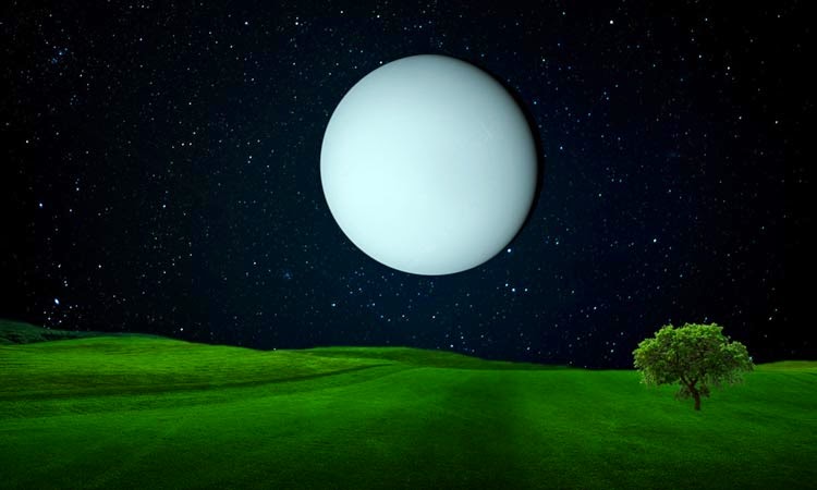 Planet Uranus di Tata Surya