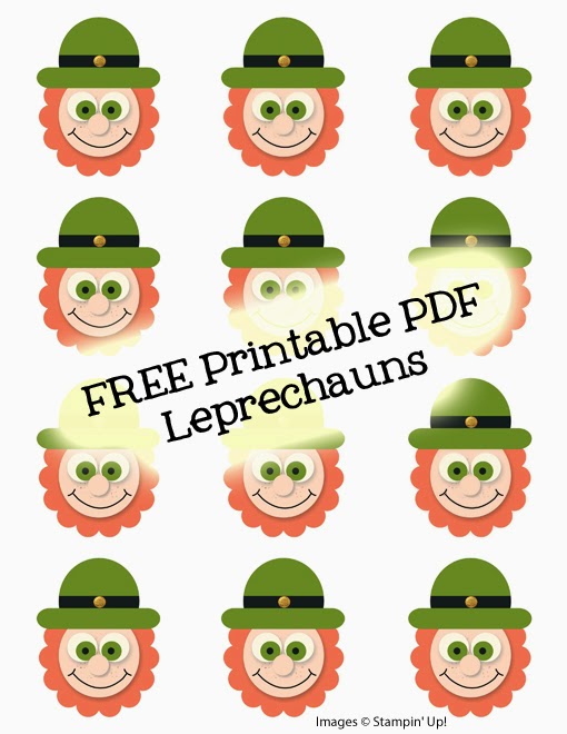 procrastistamper: 2014 Leprechaun Punch Art FREE Printable PDF