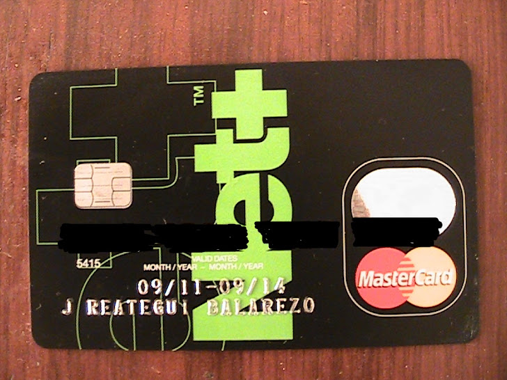 Tarjeta de Debito Prepago Mastercard