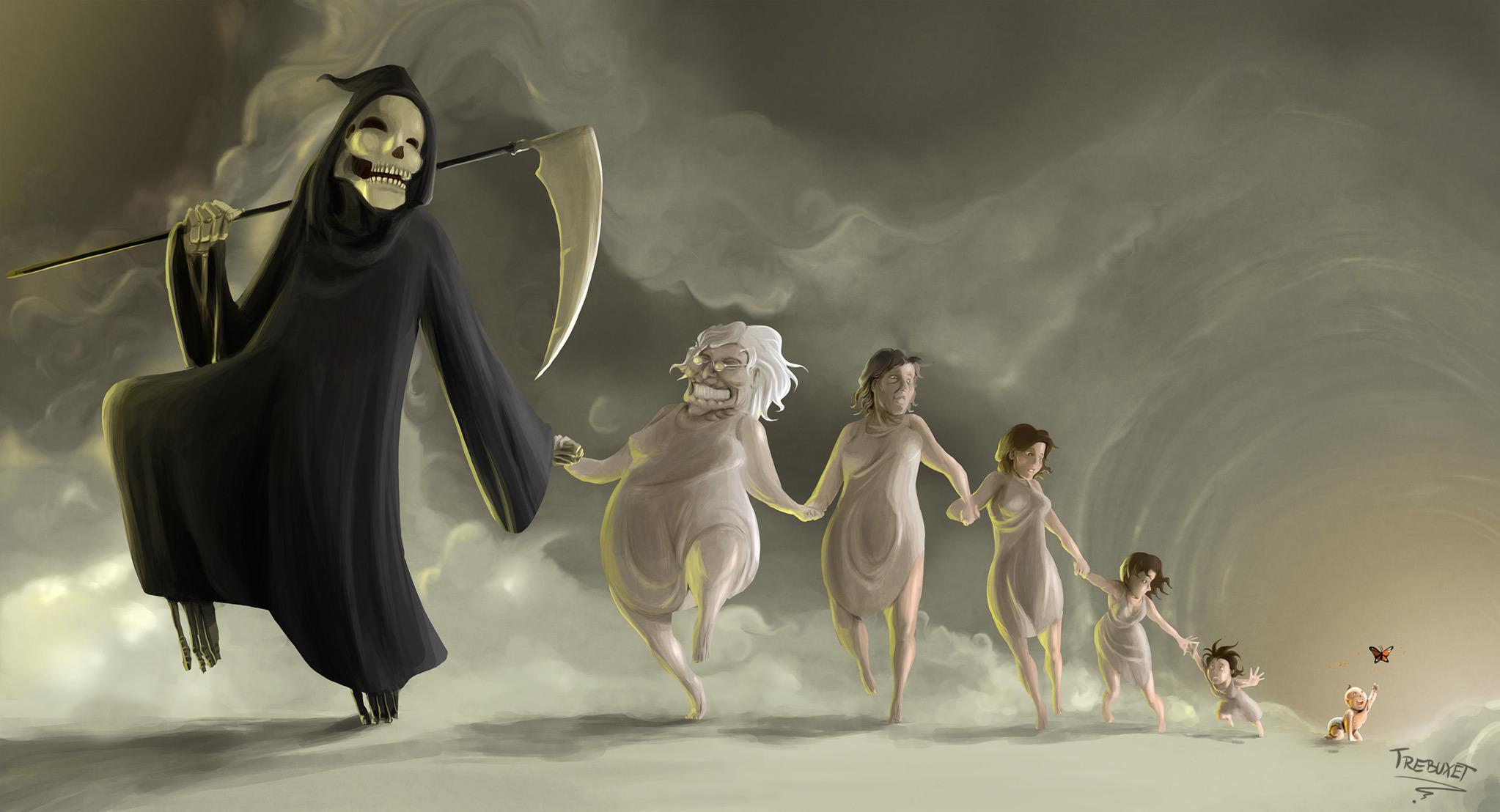 Livets lystige kædedans