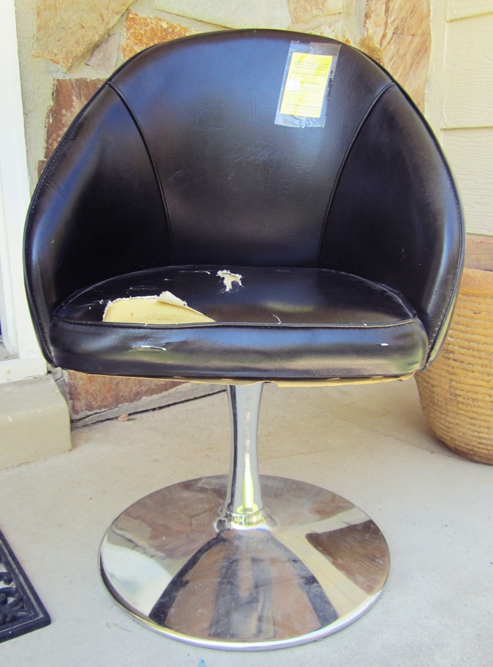 smartgirlstyle How to Recover a Tulip Chair