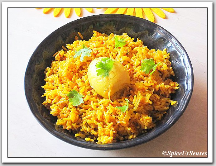 Egg Biryani.... (Pressure Cooker Version)