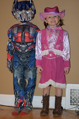 Optimus Prime and CowGirl