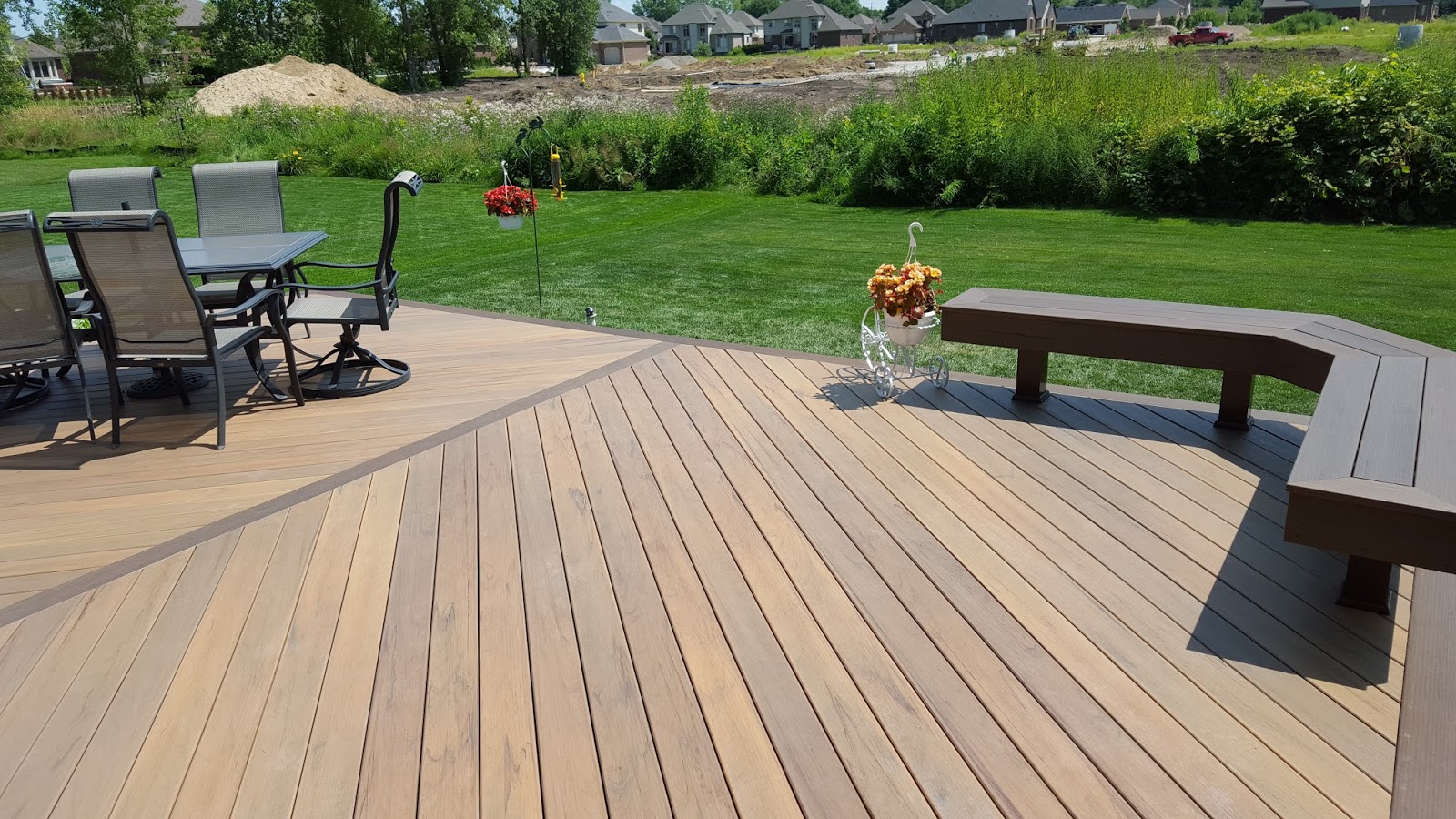 Outdoor Living How to build a low to the ground deck part 2