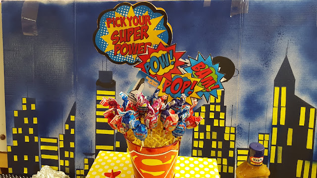 diy superhero table food ideas, superhero party decorations, superhero cake design, eventsojudith
