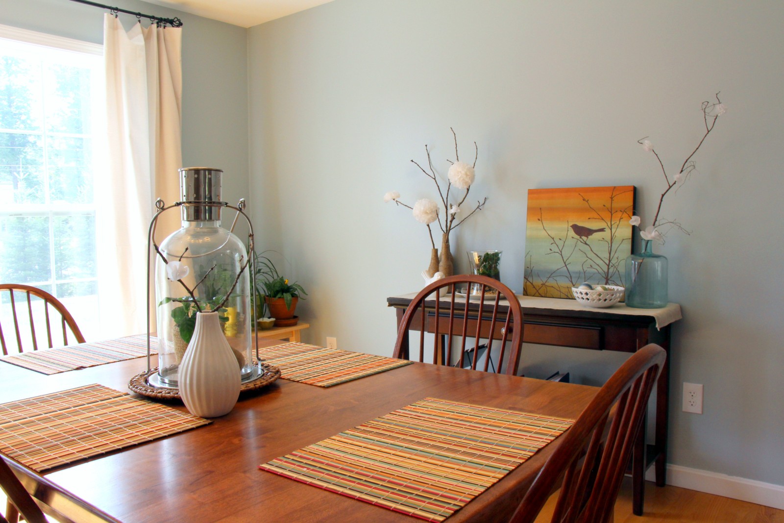 Heart Maine Home Spring decor with natural elements and textures