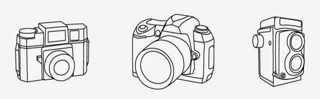 Camera Vector Illustrations Camera Vector Illustrations