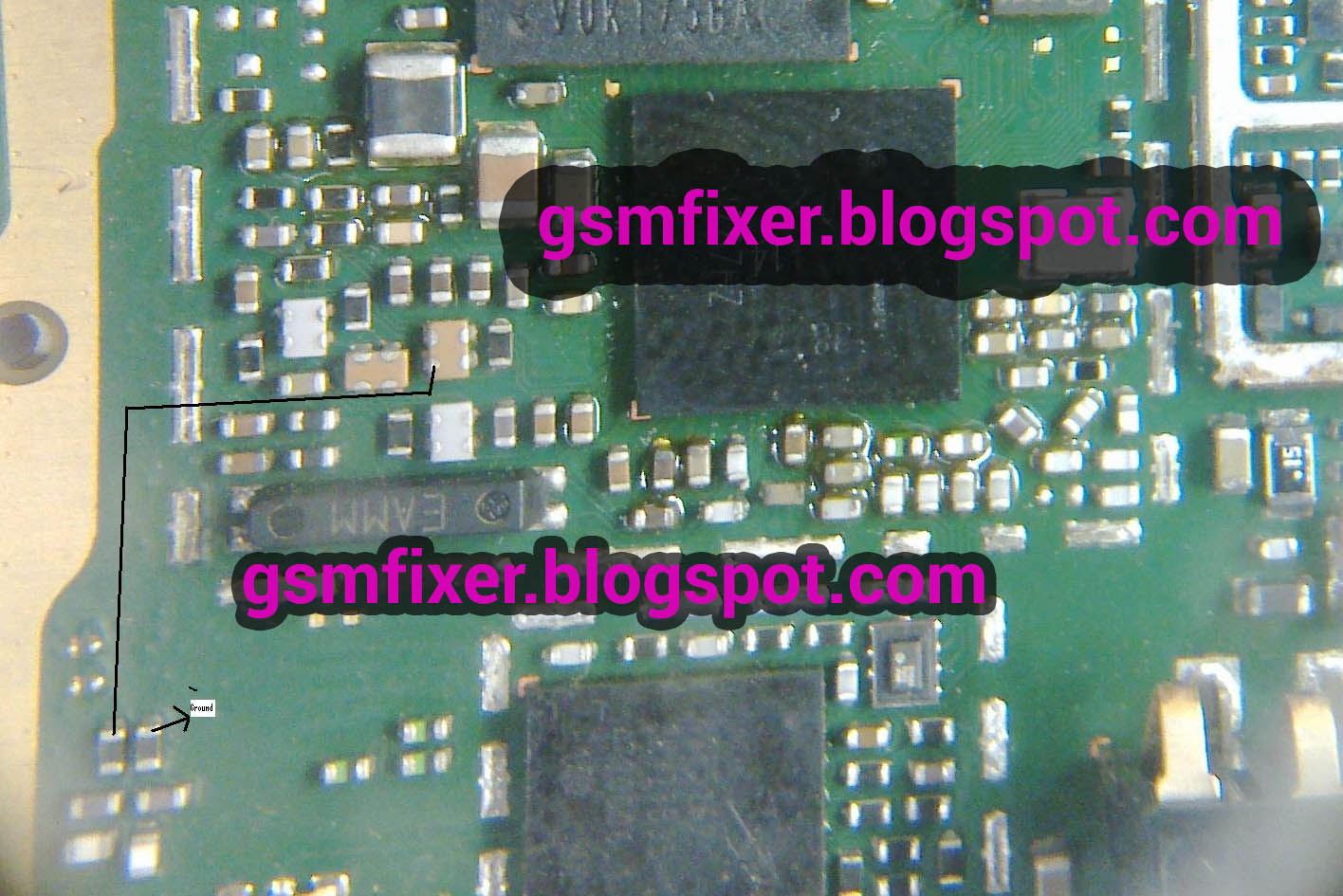 Then you can solve the issue by jumpers as shown in the diagram. Just trace the points on the motherboard and make the jumpers according to the given ways.