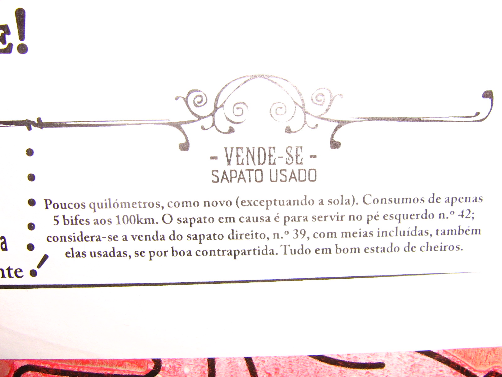 vender sapatos em consignação