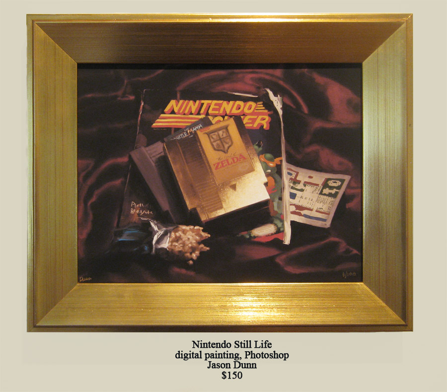 Robot Rumpus blog framed Zelda prints for sale!