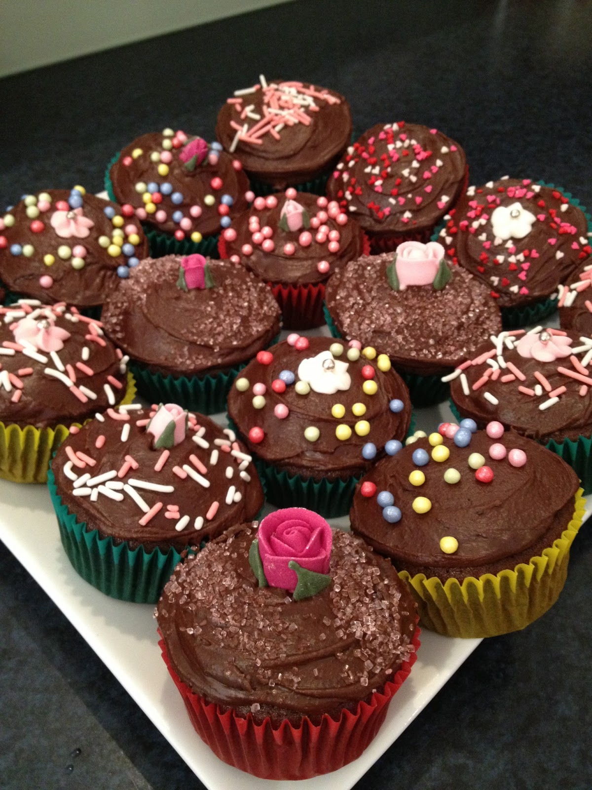 Simply Joolz: Lamb Lollipops and cupcakes