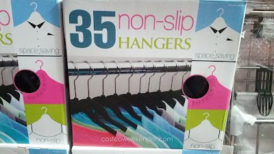 Flocked Non-Slip Hangers to maintain your clothes while in the closet