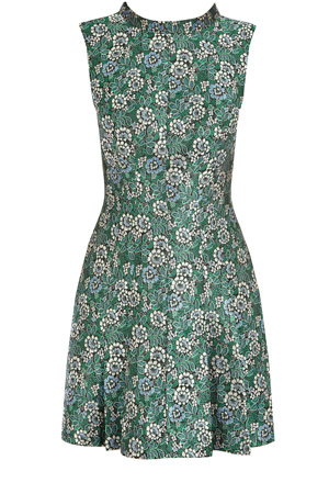 oasis jacquard dress