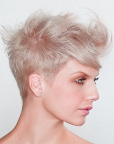 Chic Short Choppy Layered Haircut 2014 Short Hairstyles 2014