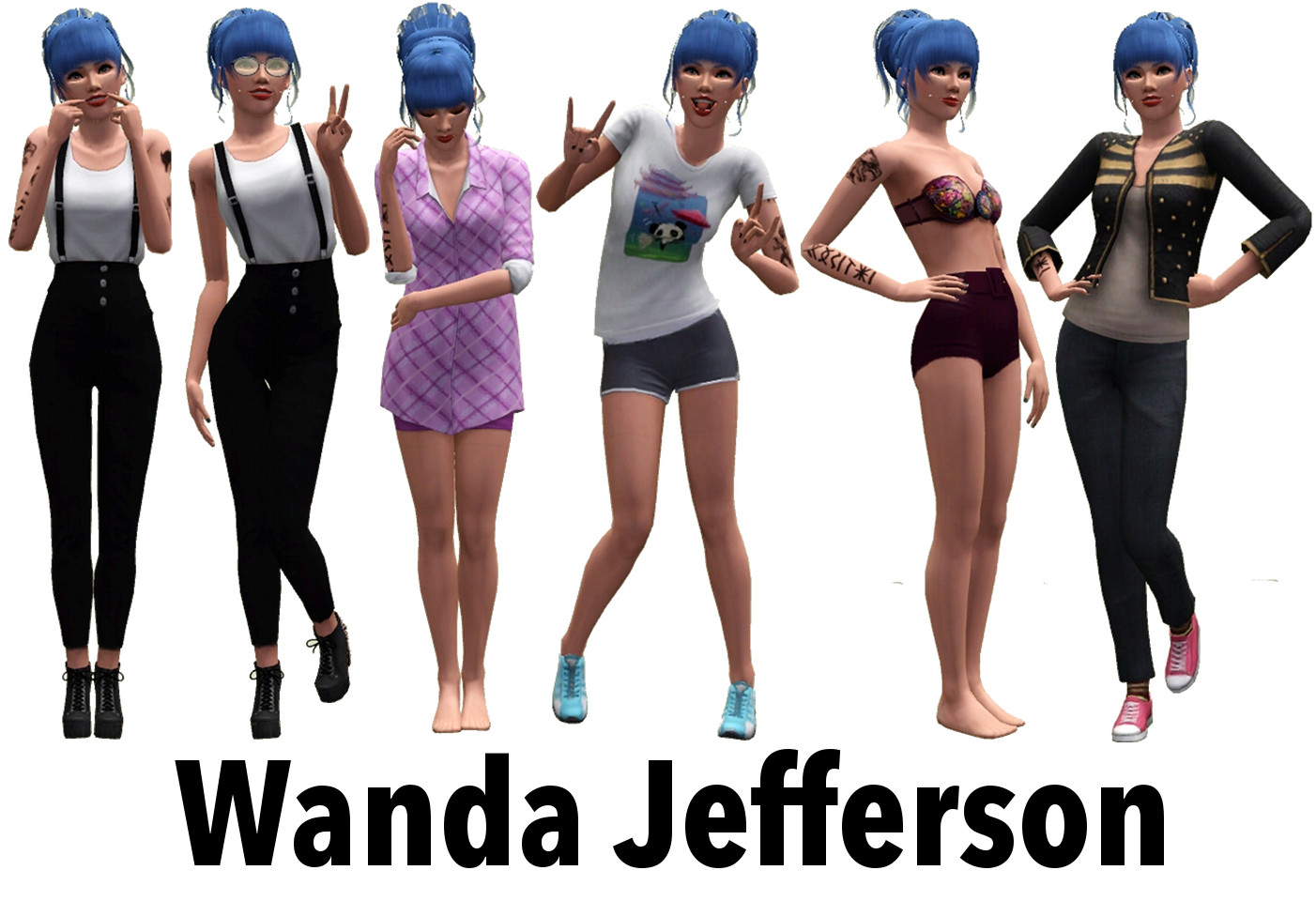Allt om sims: wanda jefferson