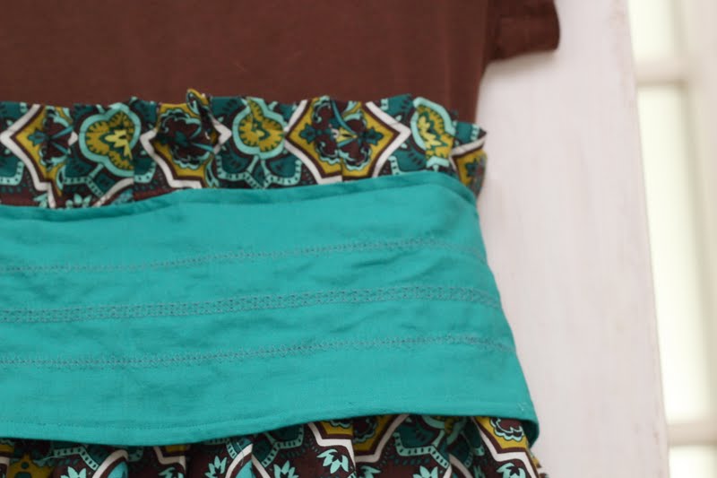 Tots and Bottoms Repurposed Tshirt Dress